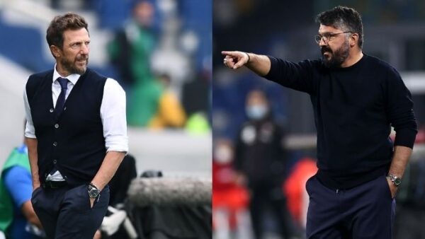 Di francesco gattuso cagliari napoli