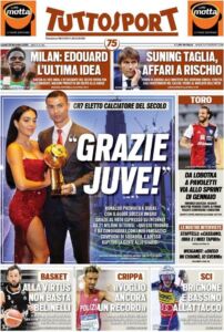 Le prime pagine dei quotidiani sportivi italiani 35 tuttosport 2020 12 28 5fe916a4c9b53