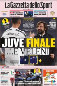 Le prime pagine dei quotidiani sportivi italiani 33 la gazzetta dello sport 2021 02 10 6023257d7d755