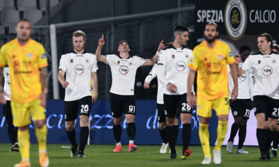 esultanza Piccoli Spezia