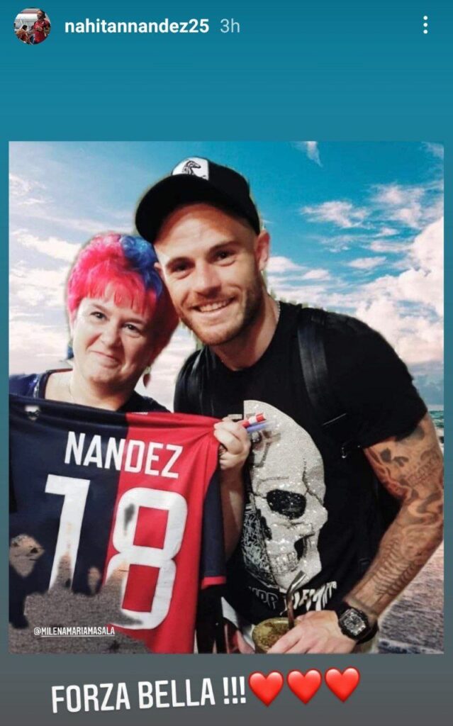 Da Joao Pedro a Nandez si alza un solo coro: «Forza Milena!» - FOTO 35 photo 2021 03 25 17.27.28