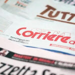 Prime pagine giornali