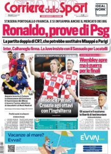 corriere dello sport 2021 06 23 60d2613950f4f