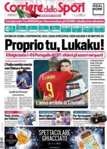Le Prime Pagine dei Quotidiani Sportivi di Oggi - 28 giugno 34 corriere dello sport 2021 06 28 60d8fbc69dee3