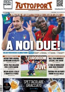 Le Prime Pagine dei Quotidiani Sportivi di Oggi - 28 giugno 33 tuttosport 2021 06 28 60d8fb961d7f9