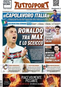 Le Prime Pagine dei Quotidiani Sportivi di oggi - 29 giugno 35 tuttosport 2021 06 29 60da547f8e167