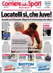 corriere dello sport 2021 08 18 611c33077b2f0