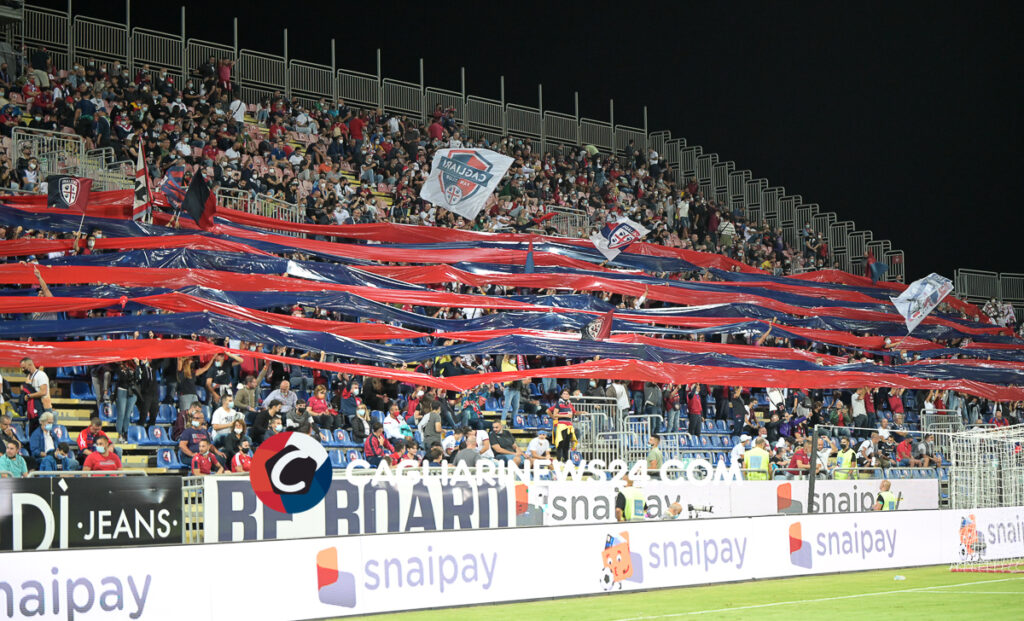 Curva sud cagliari unipol domus