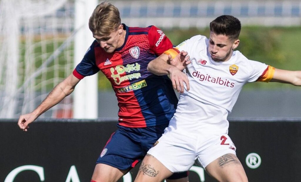 Cagliari primavera kourfalidis instagram