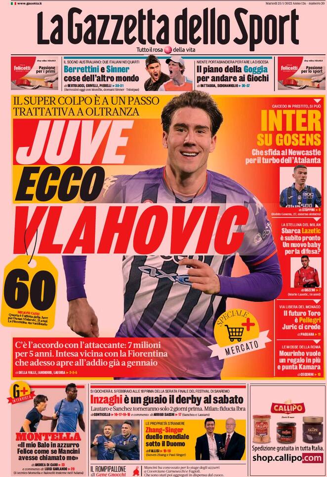 la gazzetta dello sport 063856850