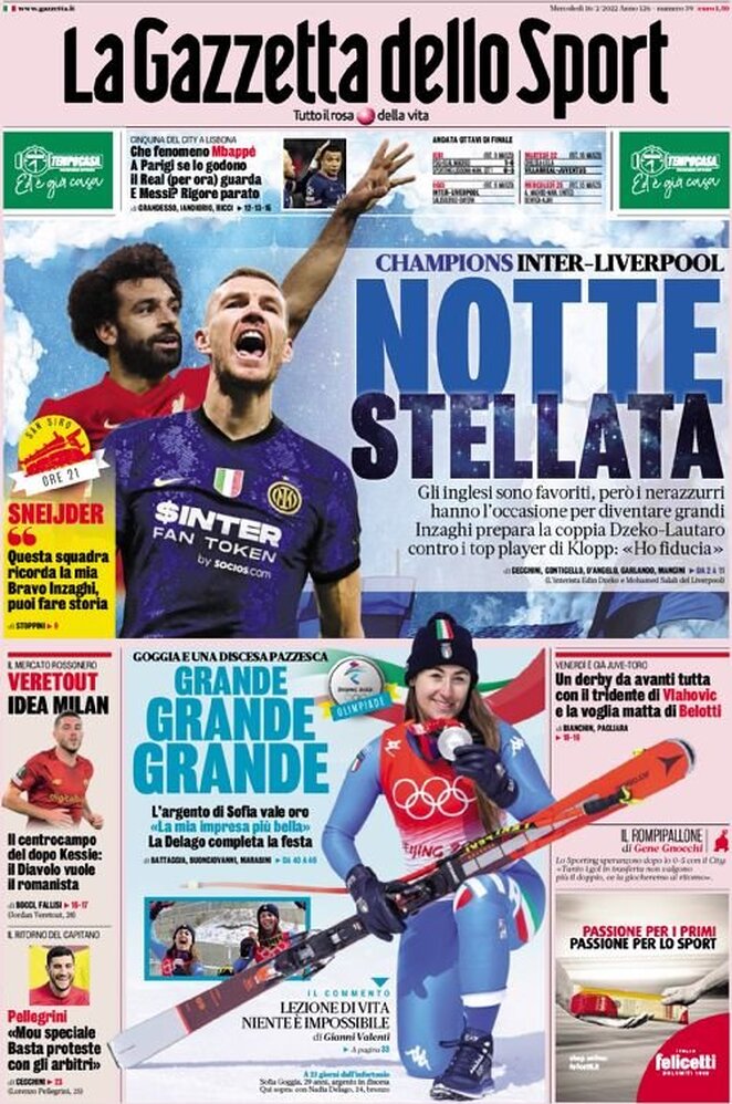 la gazzetta dello sport 010520773