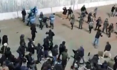 scontro polizia tifosi