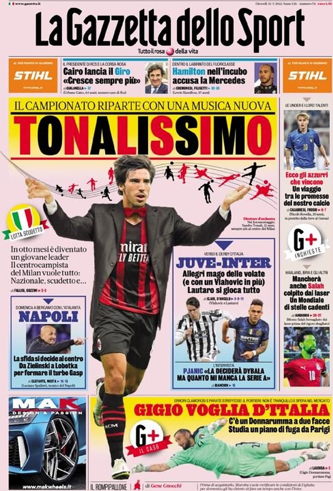 la gazzetta dello sport 005530286