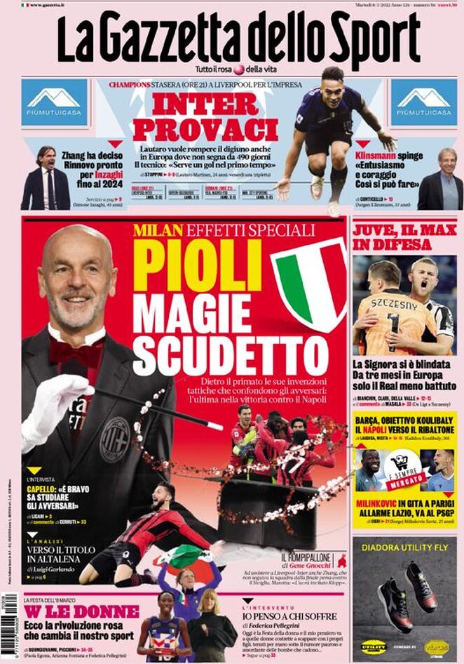 la gazzetta dello sport 010010837