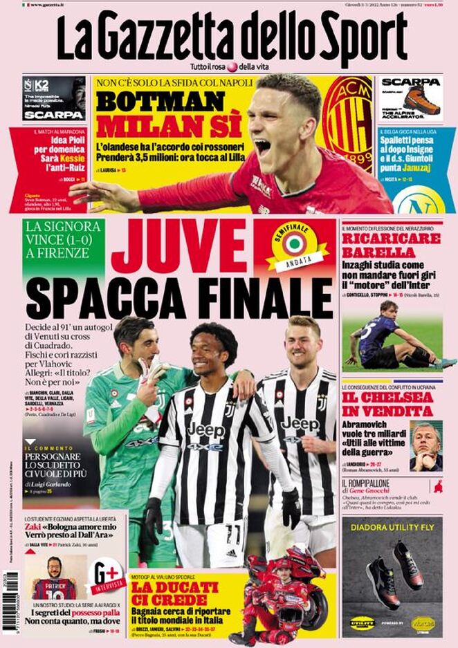la gazzetta dello sport 010017026