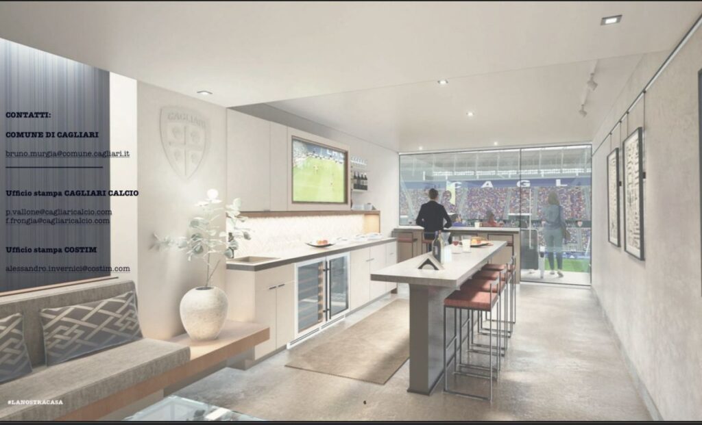 Nuovo stadio cagliari costim