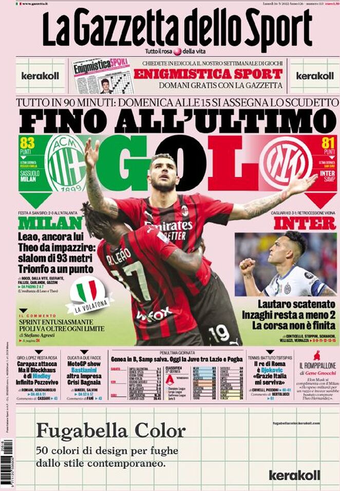 la gazzetta dello sport 005302726