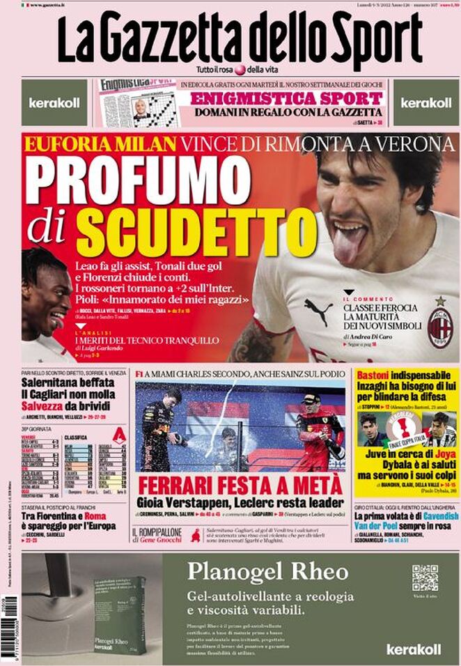 la gazzetta dello sport 051702491