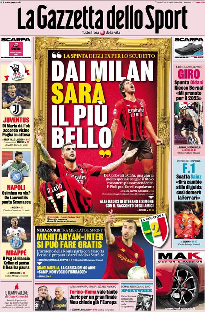 la gazzetta dello sport 080754798