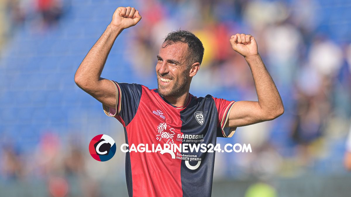 Marco Mancosu of Cagliari reacts during the Serie A TIM match