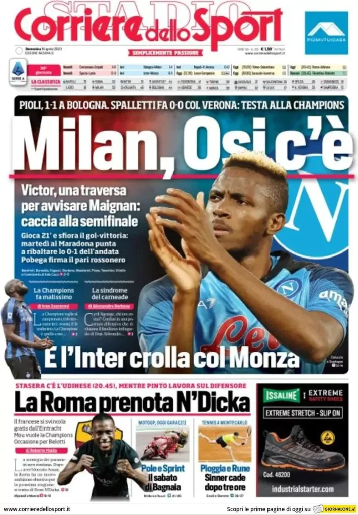 Le prime pagine dei principali quotidiani sportivi – 16 aprile 29 image 26