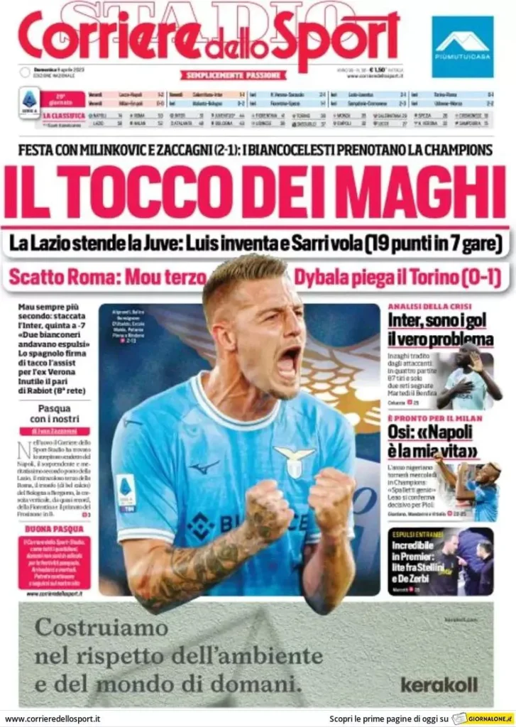 Le prime pagine dei principali quotidiani sportivi – 9 aprile 29 image 7