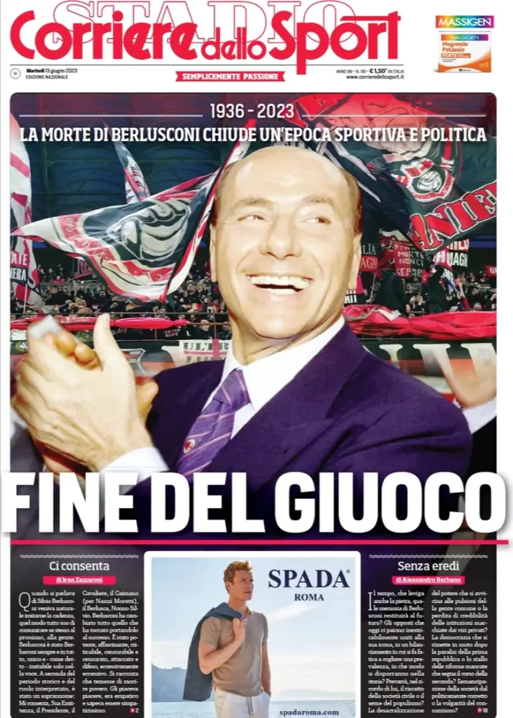 Le prime pagine dei principali quotidiani sportivi – 13 giugno 28 IMG 20230613 004756 1