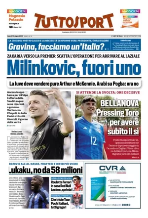 Le prime pagine dei principali quotidiani sportivi – 30 giugno 27 image 21