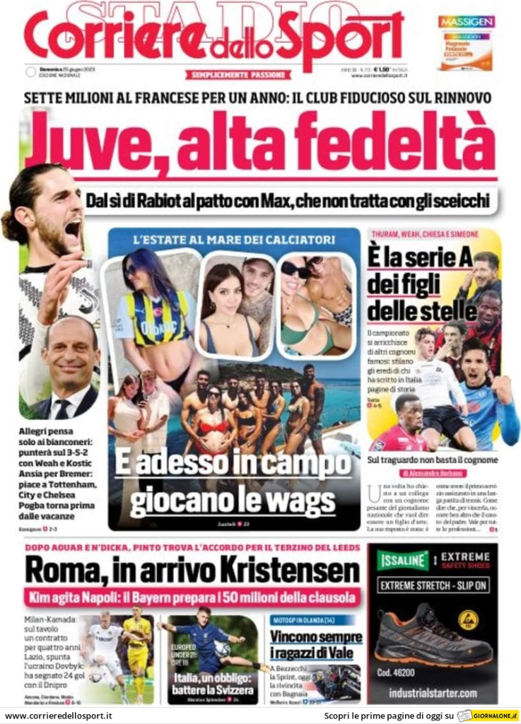 Le prime pagine dei principali quotidiani sportivi – 25 giugno 28 image 42