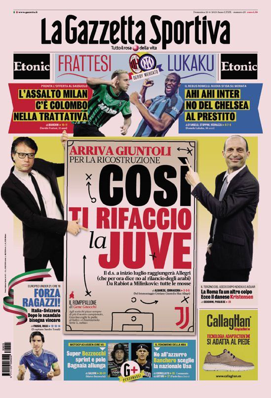 Le prime pagine dei principali quotidiani sportivi – 25 giugno 27 image 43