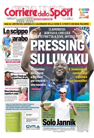 Le prime pagine dei principali quotidiani sportivi – 12 luglio 29 image 6