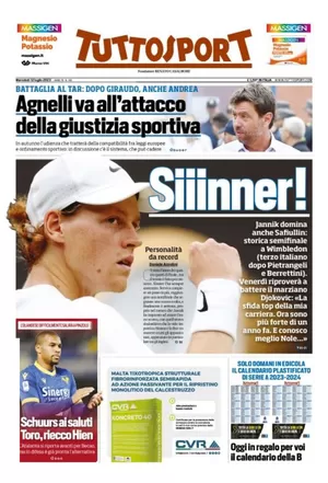 Le prime pagine dei principali quotidiani sportivi – 12 luglio 27 image 8