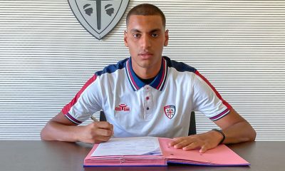 Riyad Idrissi. foto sito Cagliari Calcio