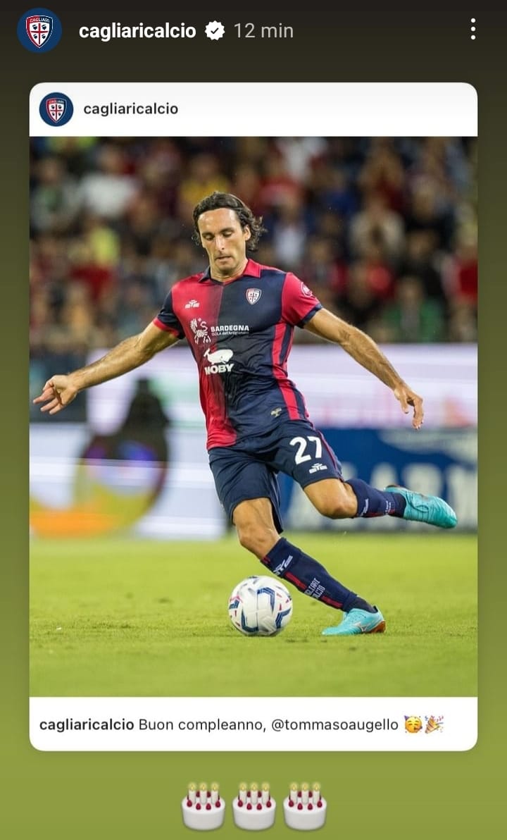 augello compleanno auguri cagliari