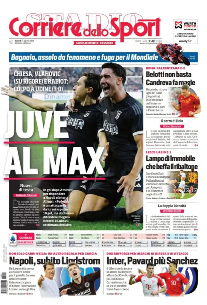corriere dello sport 21 agosto 2023 768x1128 1