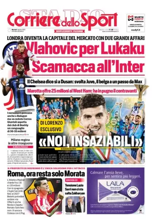 Le prime pagine dei principali quotidiani sportivi – 1 agosto 28 image 1
