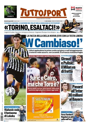 Le prime pagine dei principali quotidiani sportivi – 22 agosto 29 image 19