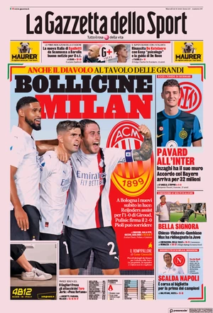 Le prime pagine dei principali quotidiani sportivi – 22 agosto 27 image 23