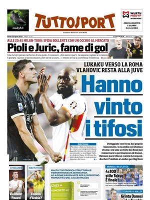 Le prime pagine dei principali quotidiani sportivi – 26 agosto 29 image 24
