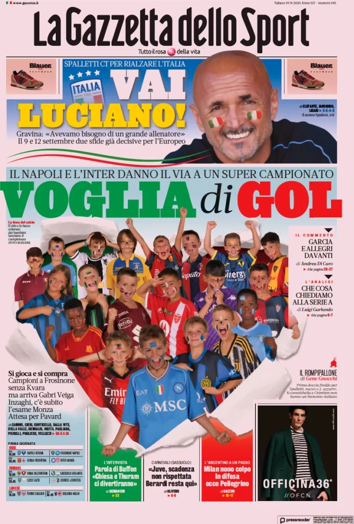 la gazzetta dello sport 031511852