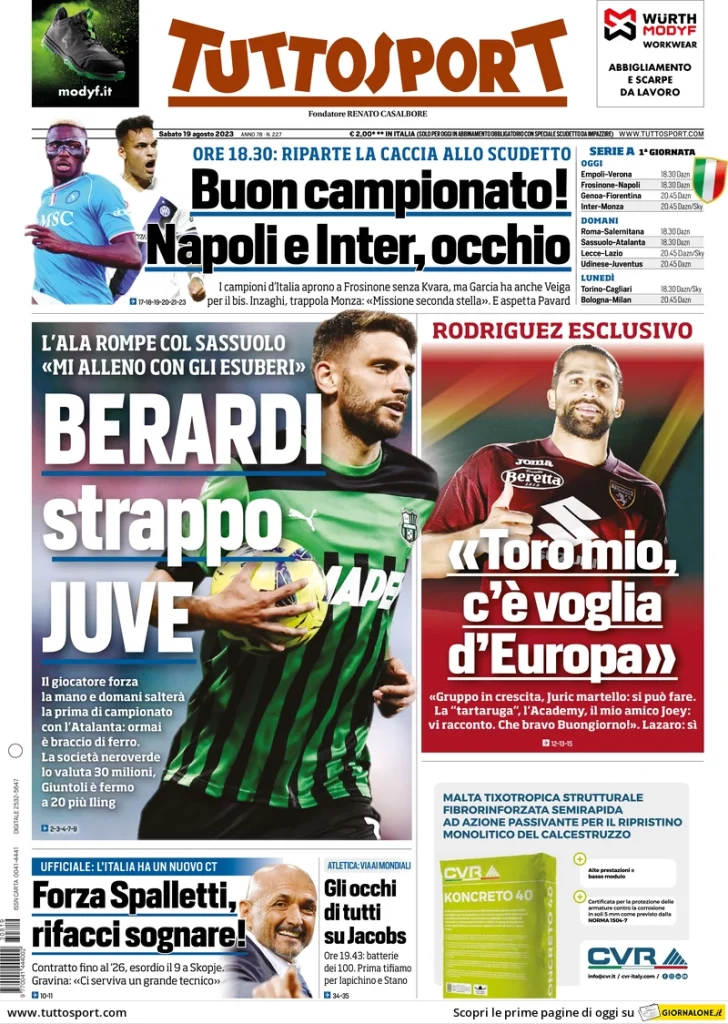 tuttosport 070633800