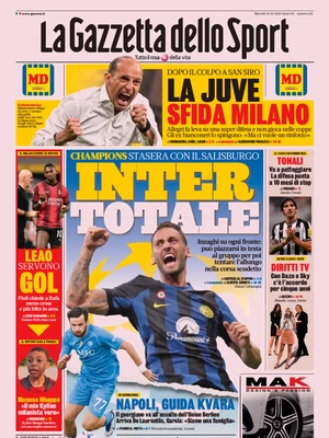 Le prime pagine dei principali quotidiani sportivi – 24 ottobre 27 image 20