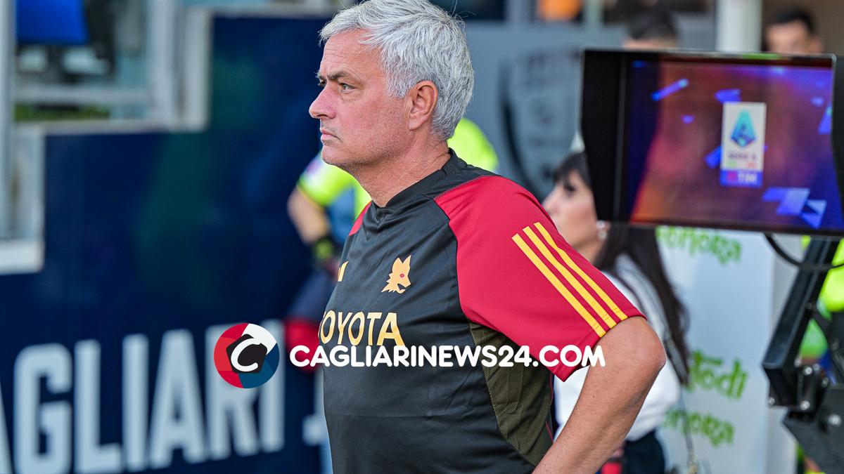 Mourinho: «Siamo in una situazione migliore rispetto a Cagliari. Ecco perché» 26 mourinho 1