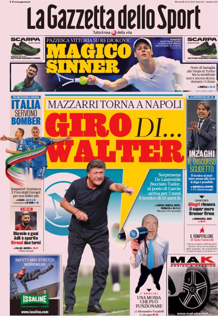 la gazzetta dello sport 035306605