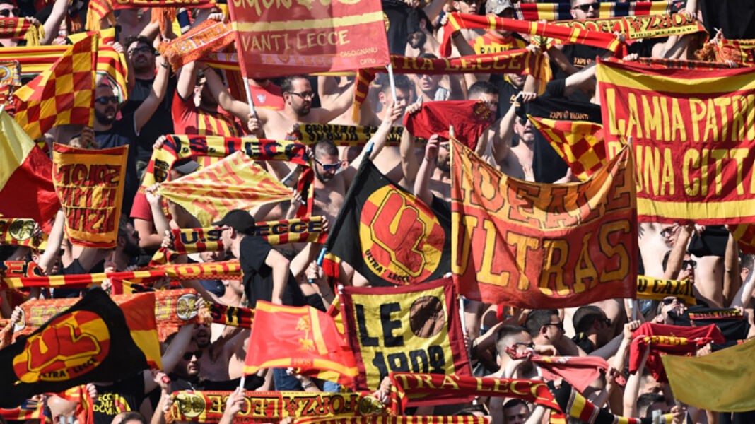 Tifosi Lecce stadio via del mare