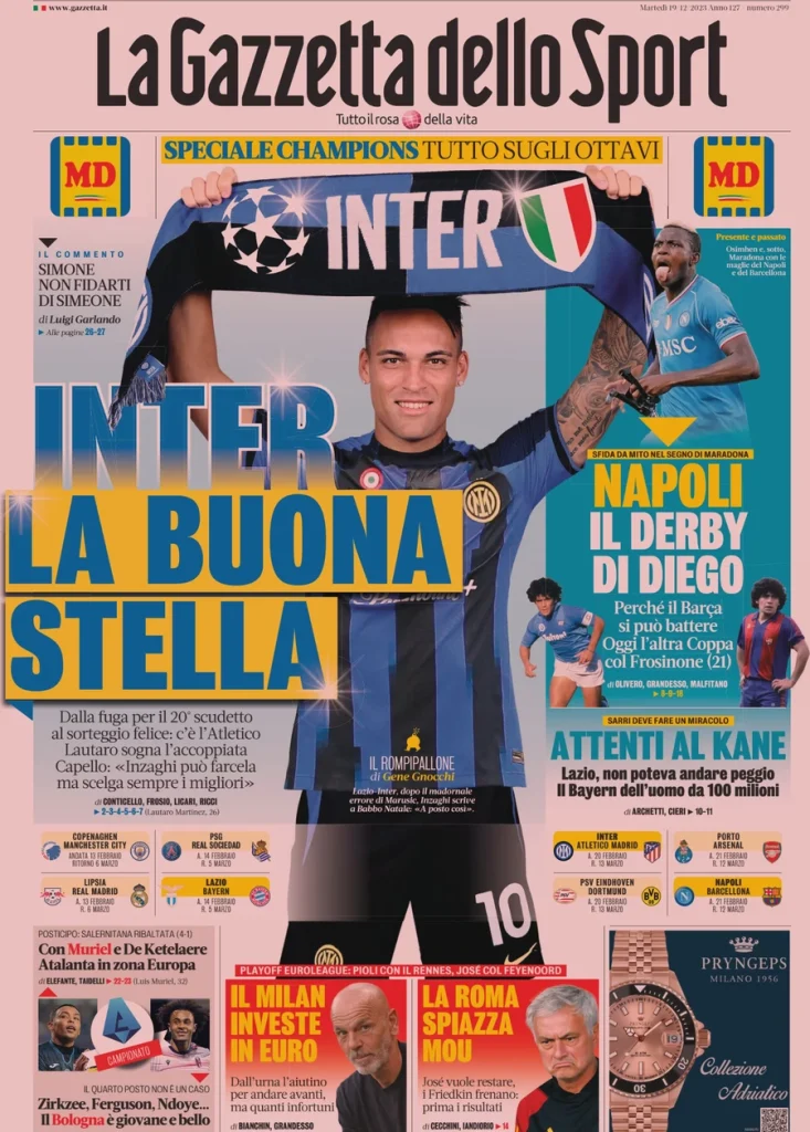 la gazzetta dello sport 071836210