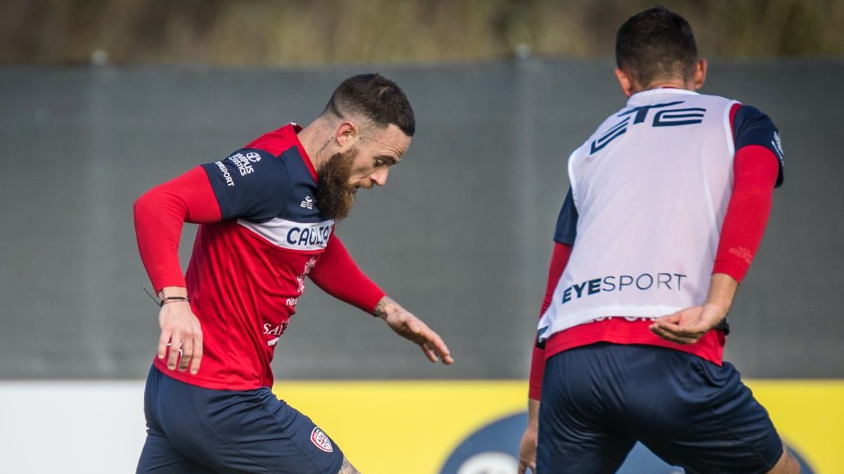 nandez Goldaniga allenamento