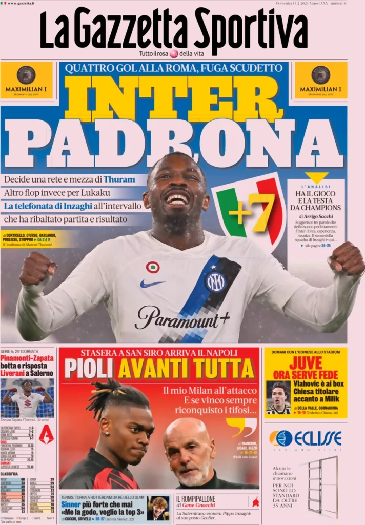 la gazzetta dello sport 050308434