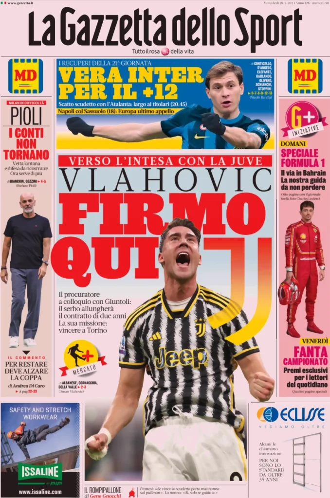 la gazzetta dello sport 050809748