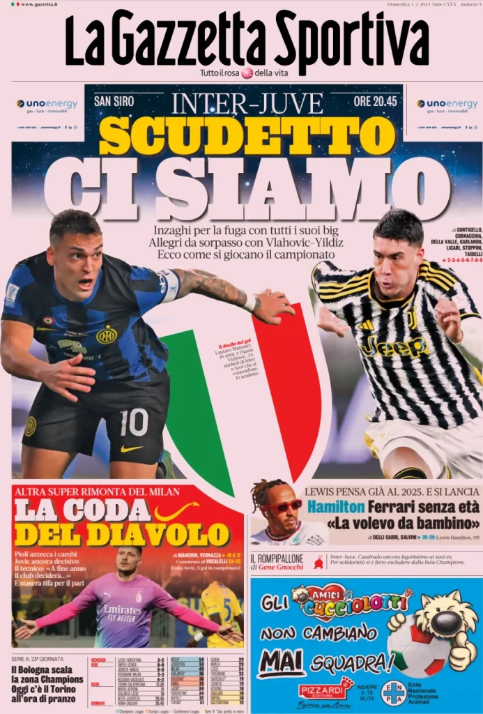 la gazzetta dello sport 050810310